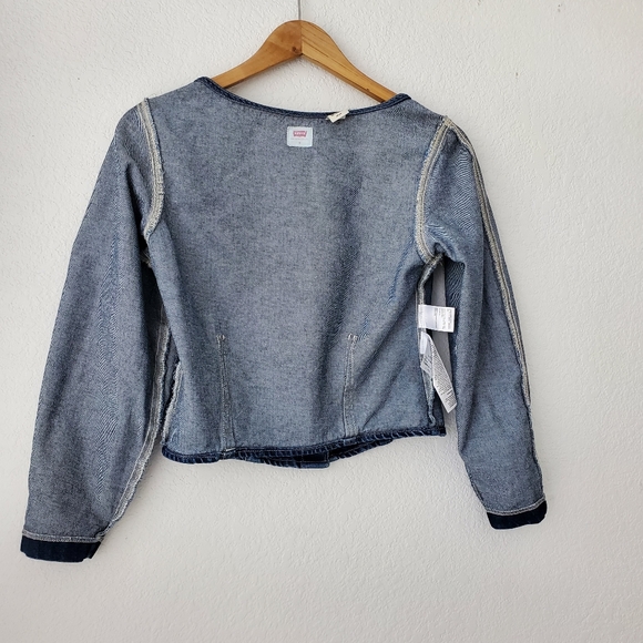 Levi's denim blouse/ top size S - Picture 11 of 17